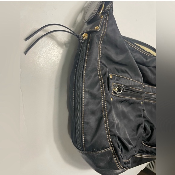 StorkSak Nylon Diaper Bag Black Emily Australia Nappy bag Stylish - Picture 7 of 16